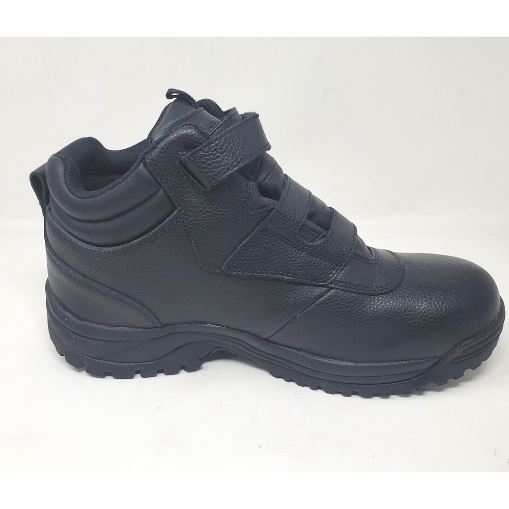 Propet Men's Cliff Walker Double-Strap Waterproof Boot MPRX85 Black xx Wide (5E)